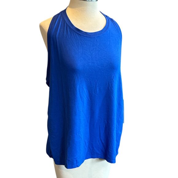 NEW Athleta Blue Racerback Ease In Camisole Tank Top - Picture 1 of 7